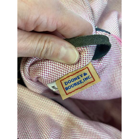 DOONEY & BOURKE GRAY PEBBLED LEATHER LARGE SHOULDER BAG - Picture 12 of 16